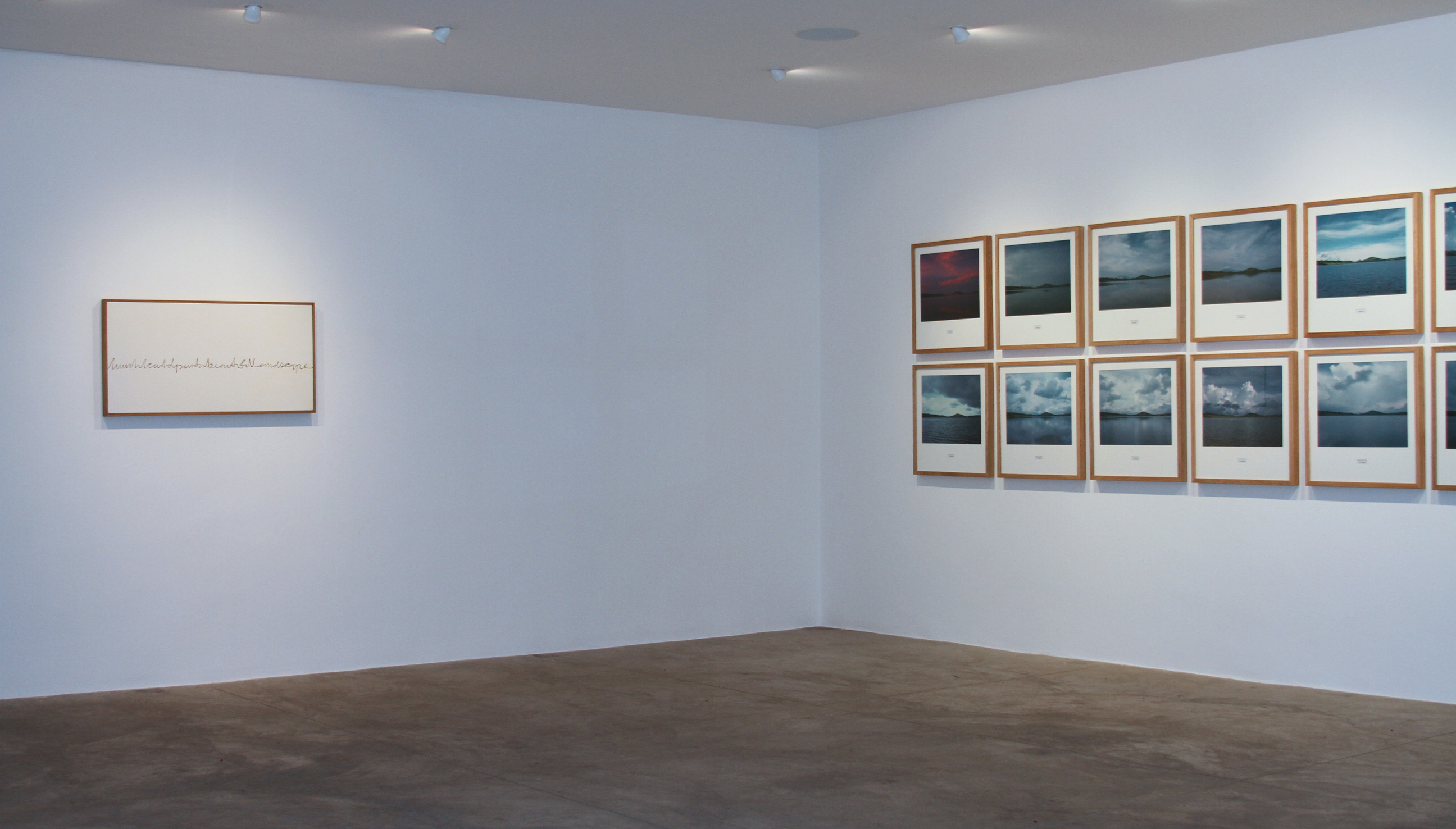 I wish I could paint a beautiful landscape : Francisco Ugarte