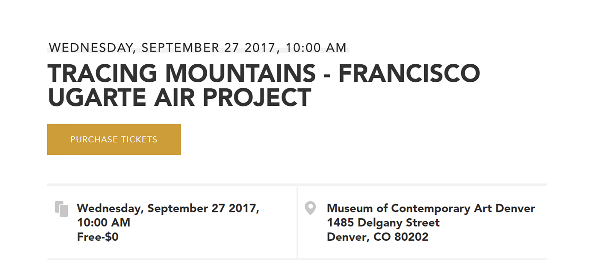 Taller Tracing Mountains : Francisco Ugarte