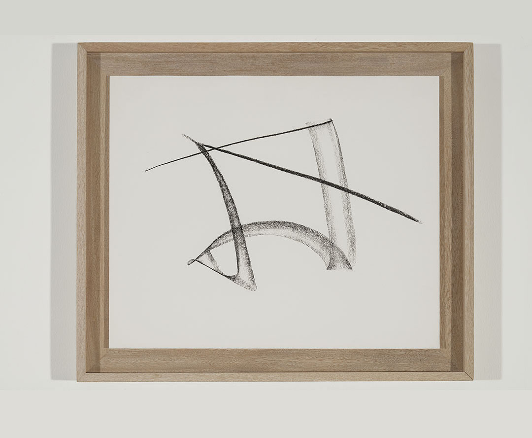 Sin título (Papel libre de ácido y grafito, acción 11), 2019 : Francisco Ugarte