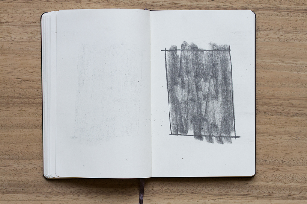 Sin título (Calca) Libreta, 2015 : Francisco Ugarte