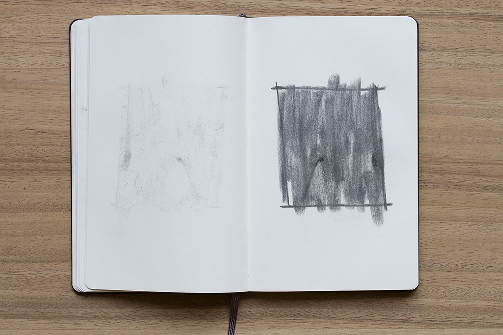 Sin título (Calca) Libreta, 2015 : Francisco Ugarte