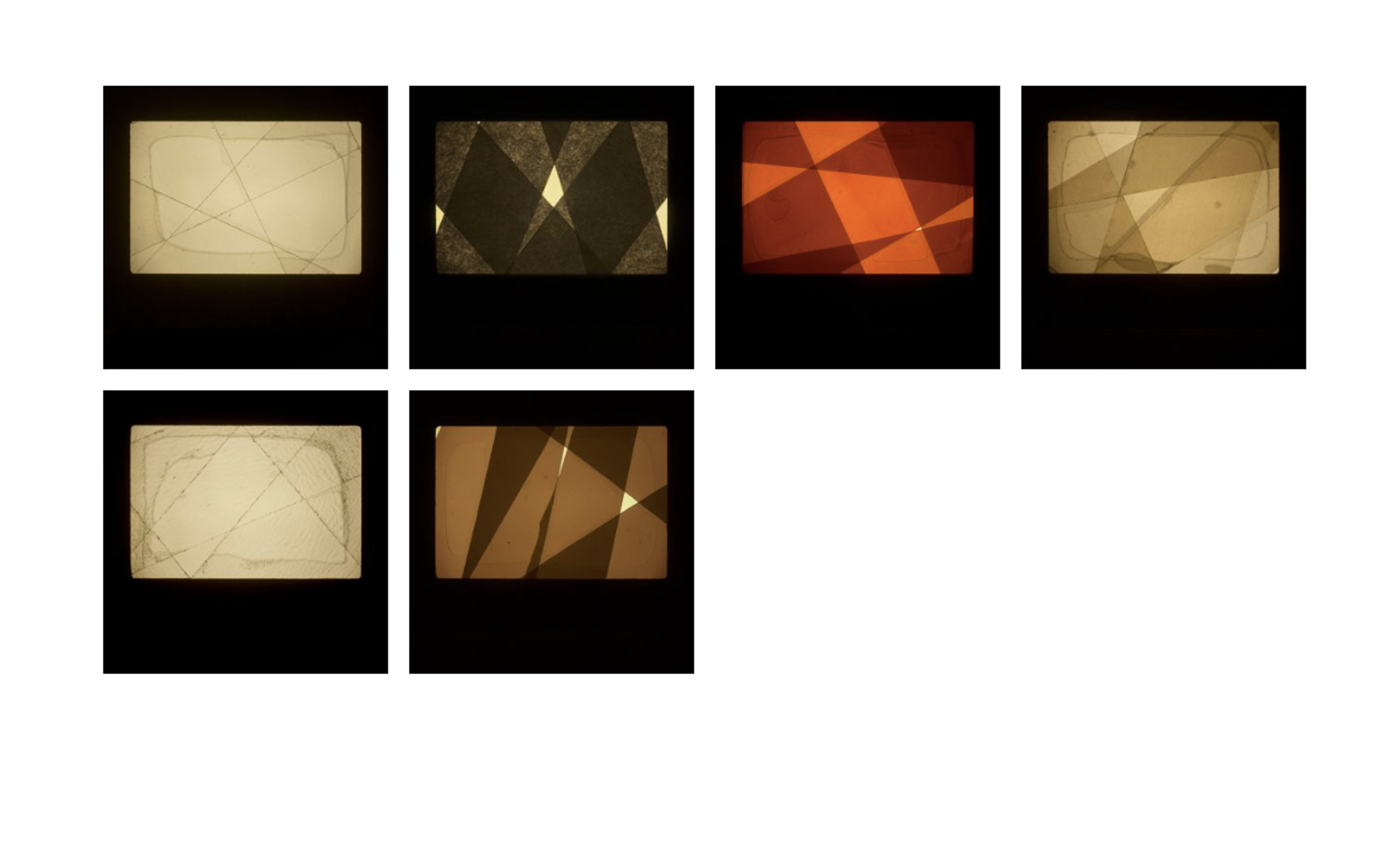 Ejercicios con diapositivas, envolturas, 2013 : Francisco Ugarte