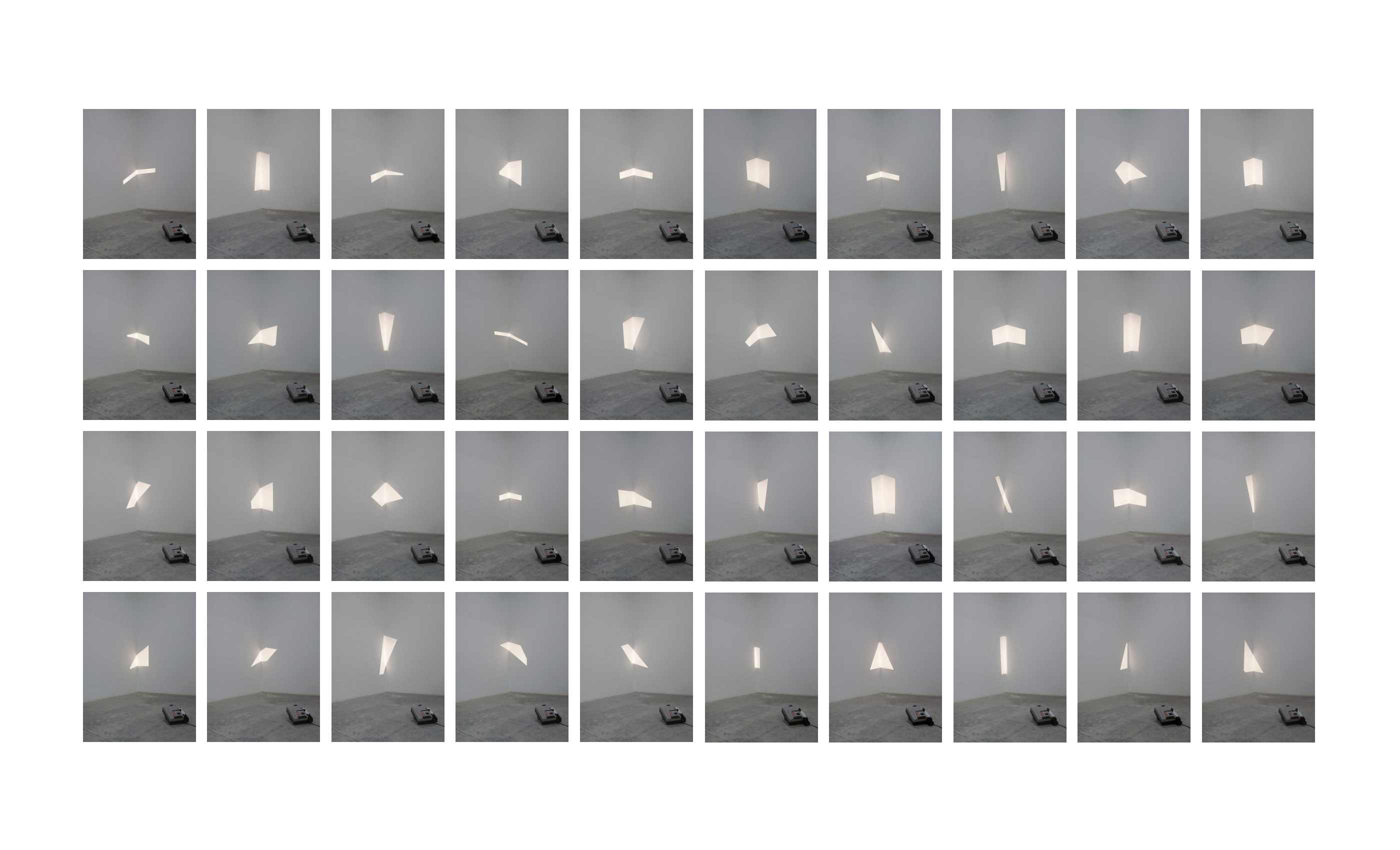 Sin título (Luz y esquina, fotografías), 2008 : Francisco Ugarte