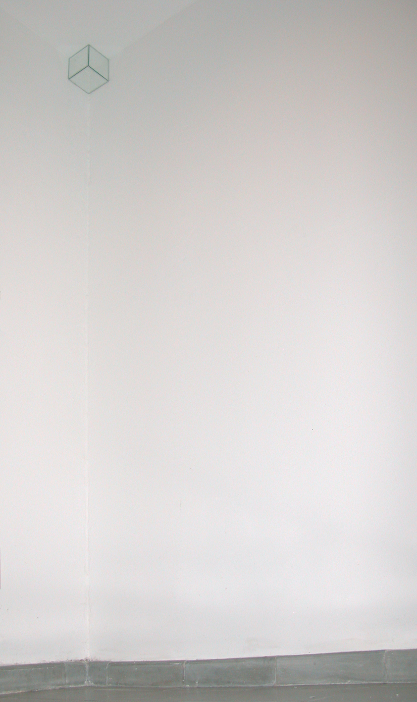 Sin título, (Cubo de cristal), 2003 : Francisco Ugarte