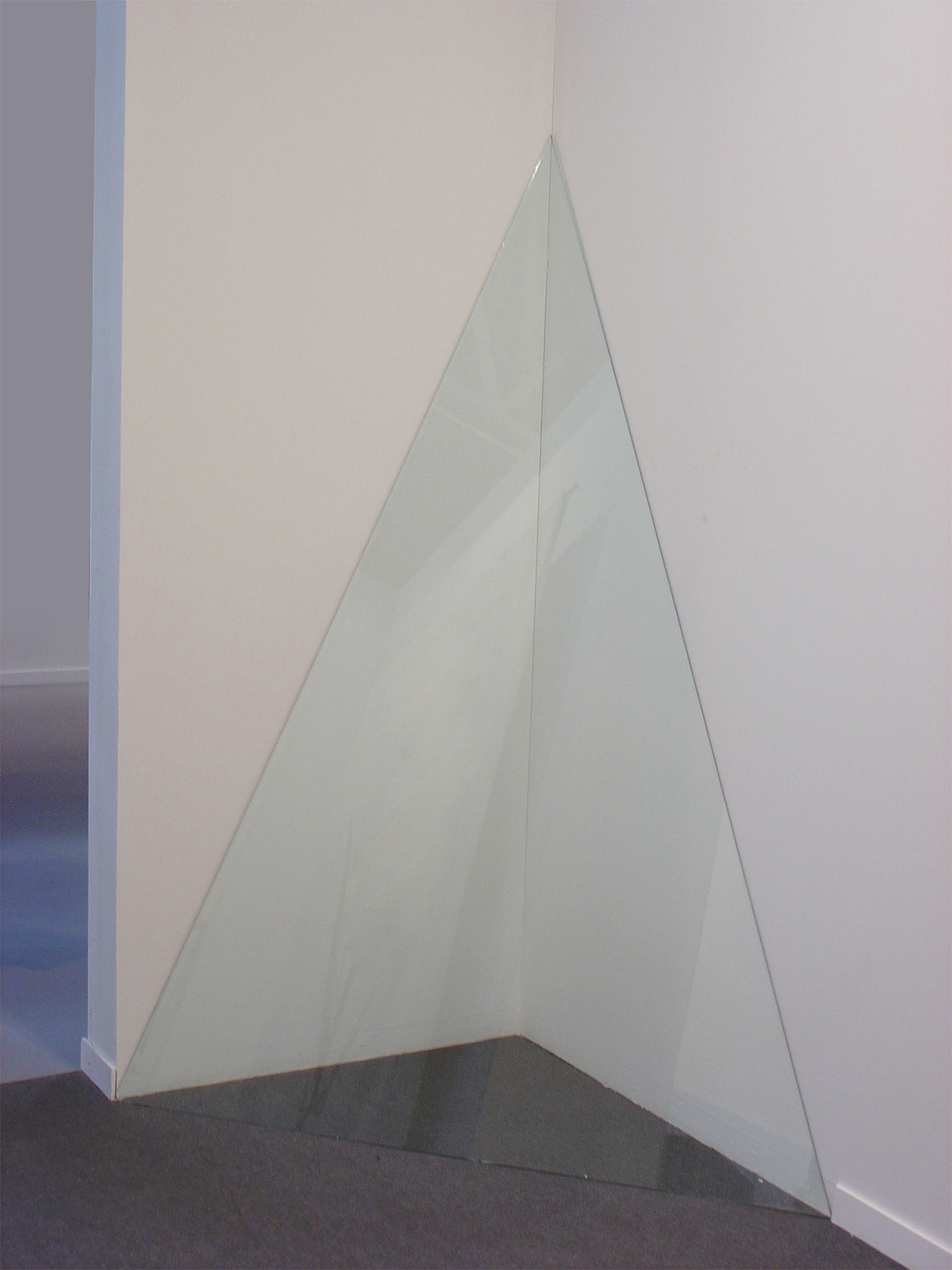 Sin título (Triángulo de cristal), 2005 : Francisco Ugarte