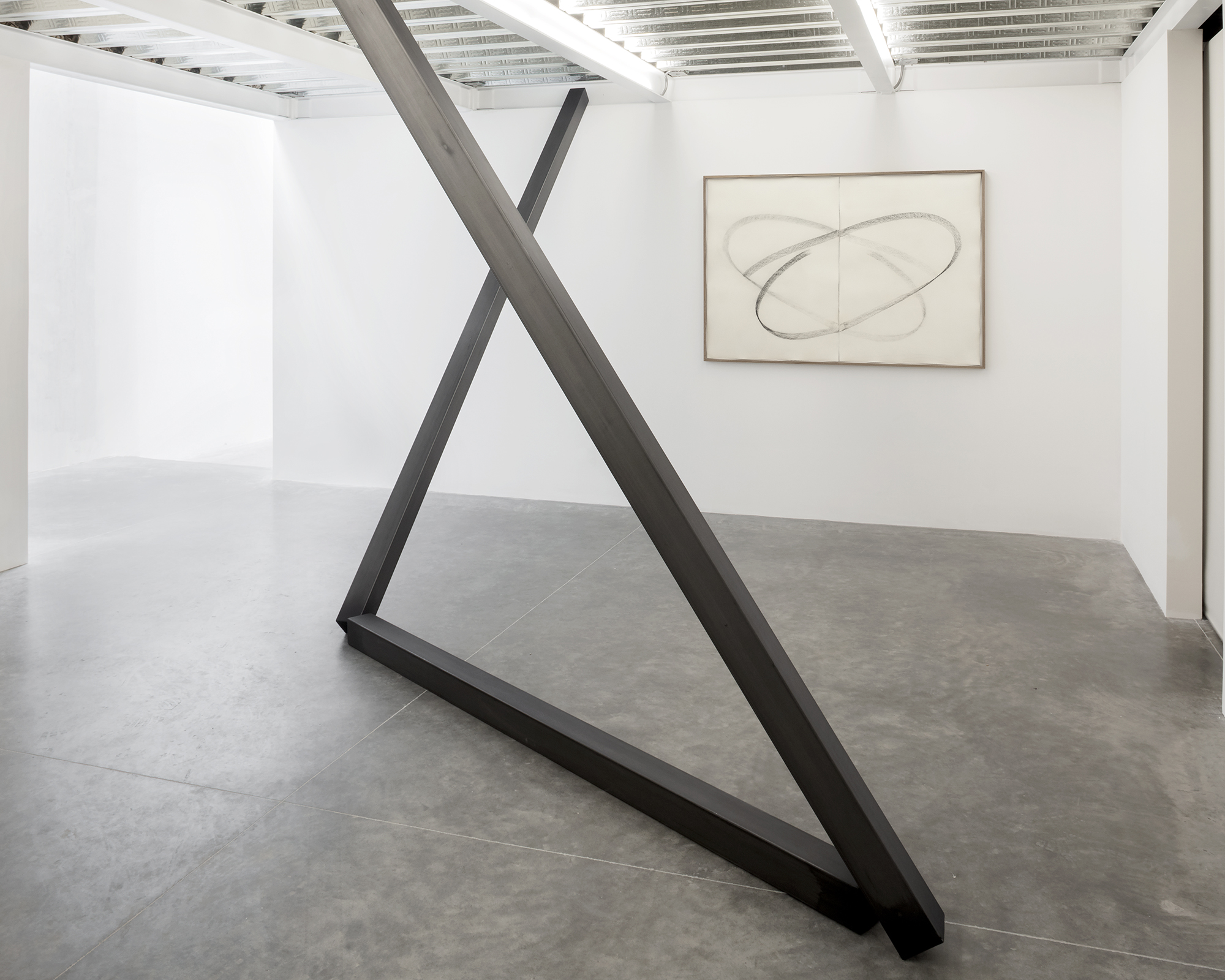 Dibujo de acero 2, 2021 : Francisco Ugarte