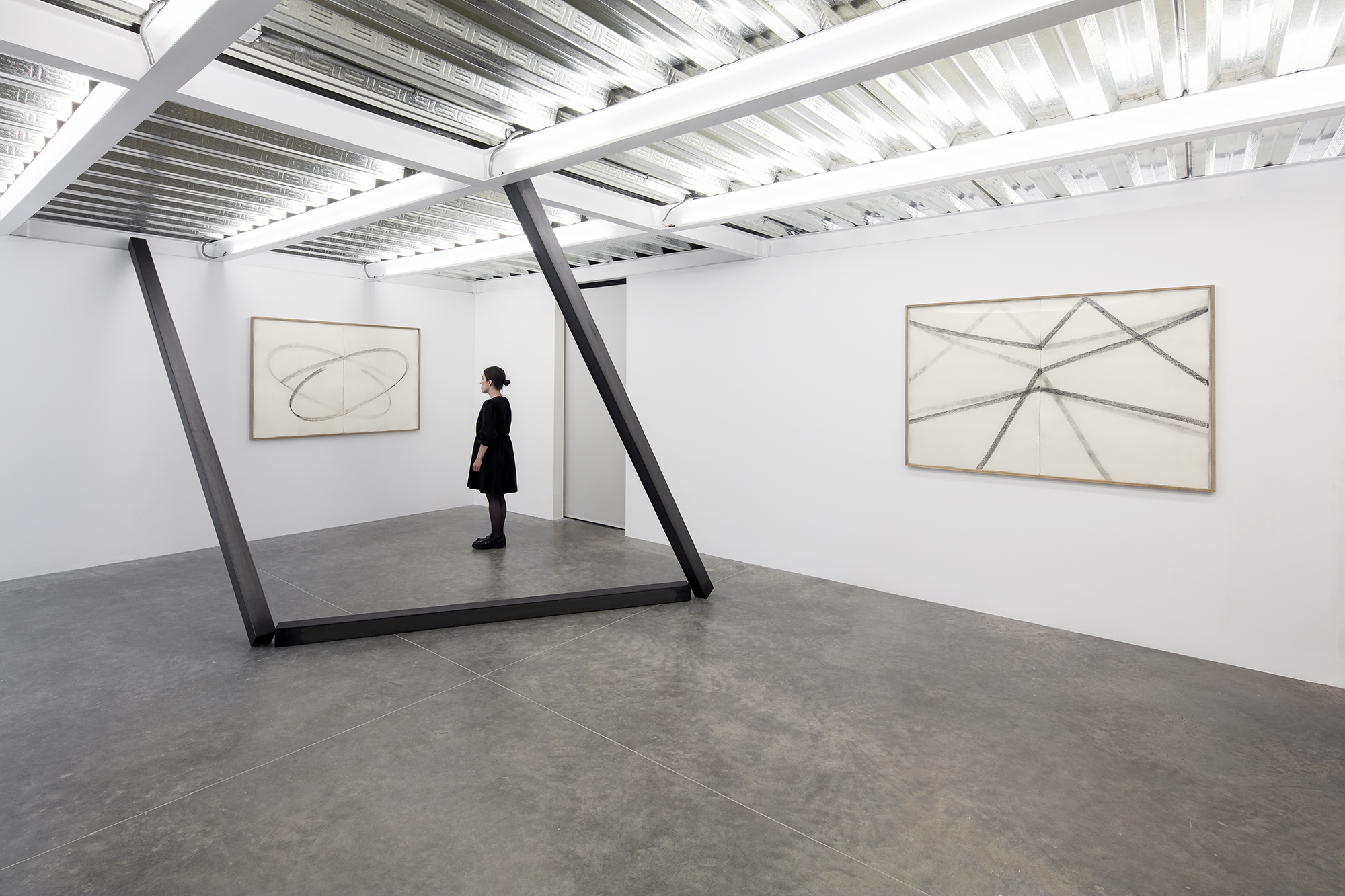 Dibujo de acero 2, 2021 : Francisco Ugarte