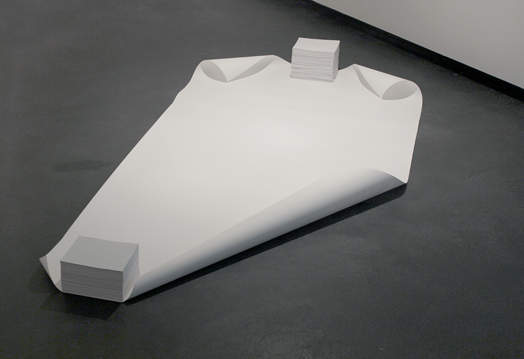 Escultura de papel, 2013 : Francisco Ugarte