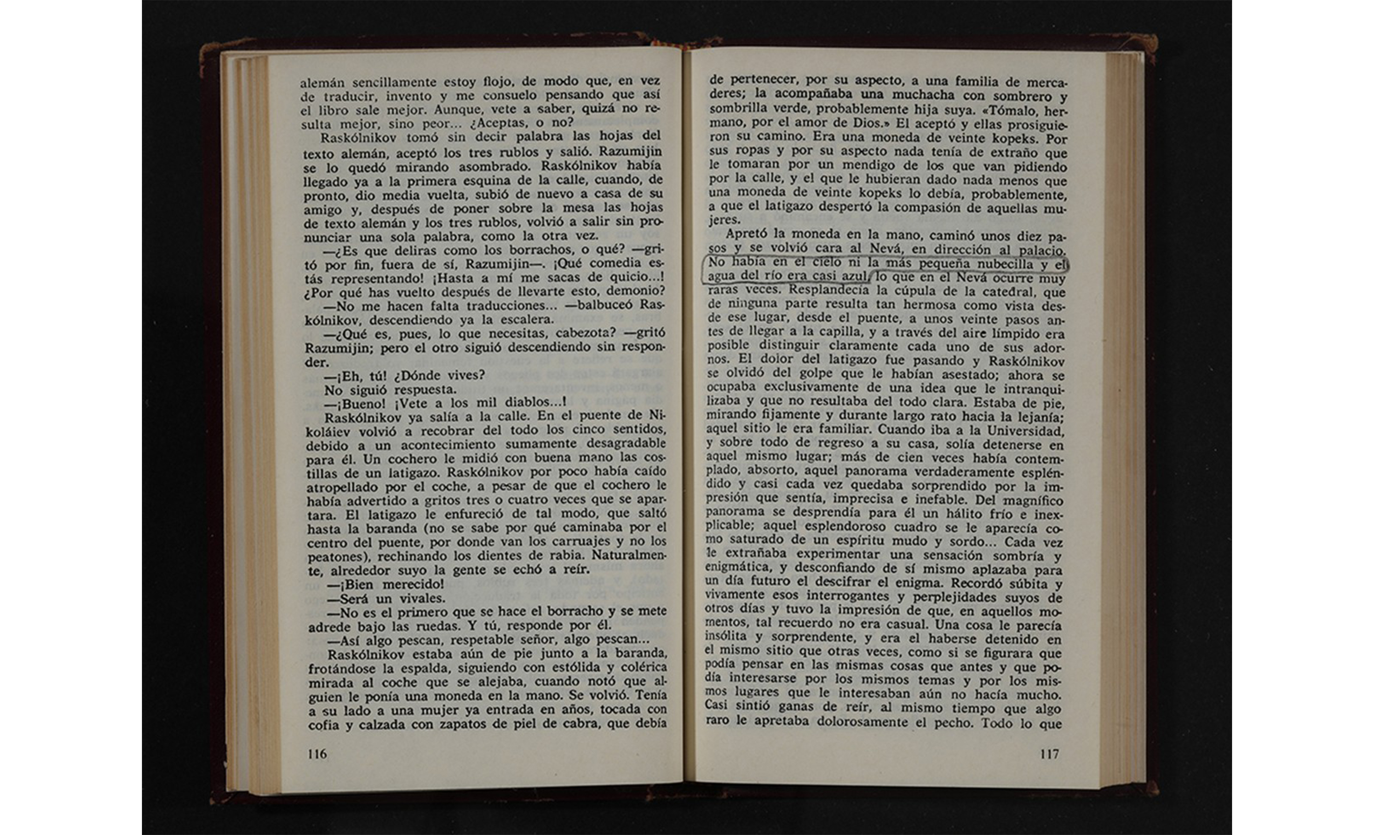 Paisajes literarios (Crimen y castigo, Fiódor Dostoyevski), libro, 2015 : Francisco Ugarte