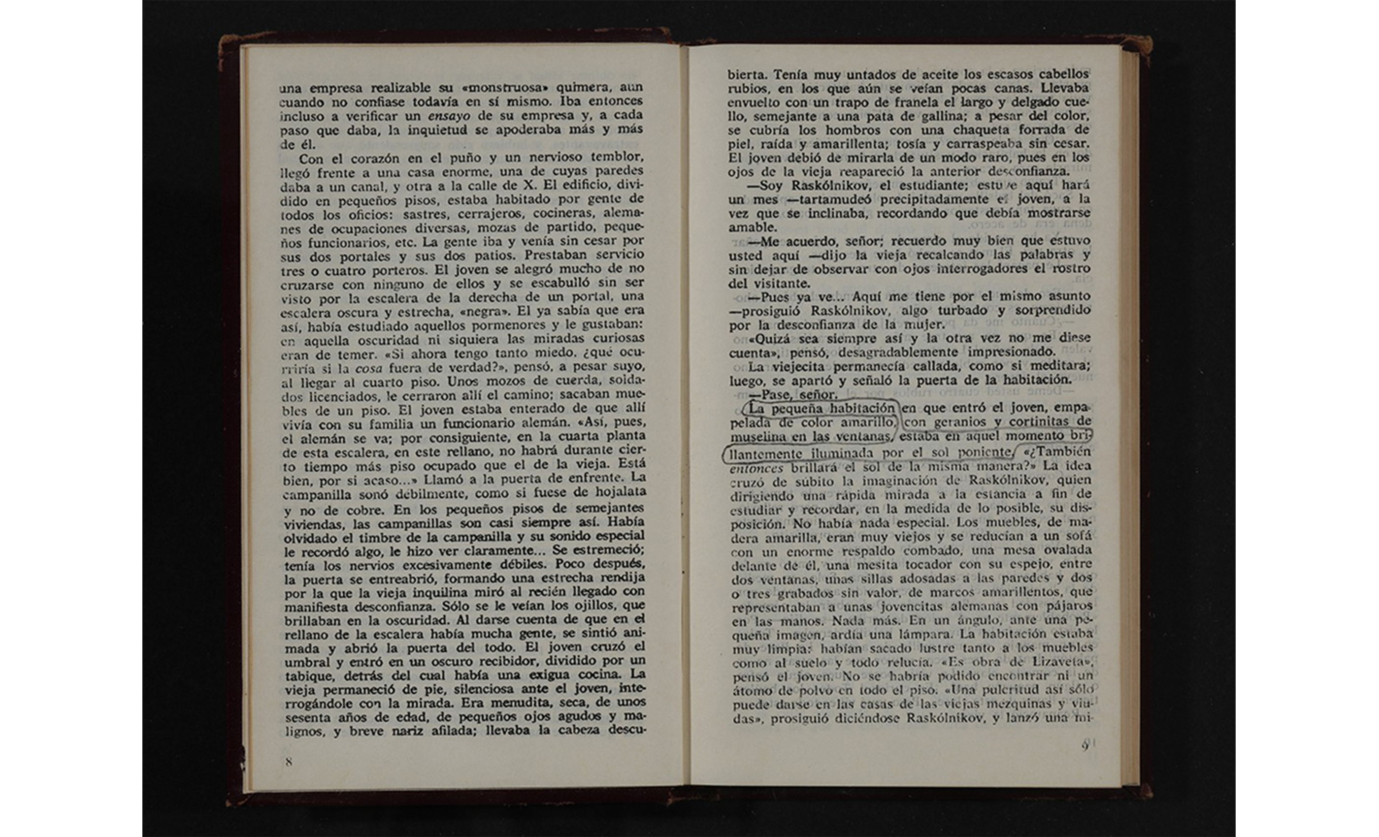 Paisajes literarios (Crimen y castigo, Fiódor Dostoyevski), libro, 2015 : Francisco Ugarte