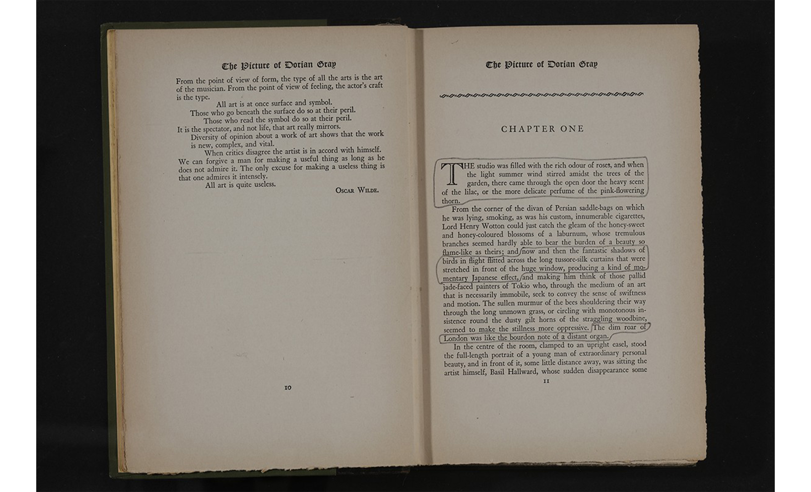 Paisajes literarios (El retrato de Dorian Gray, Oscar Wilde), libro, 2015 : Francisco Ugarte
