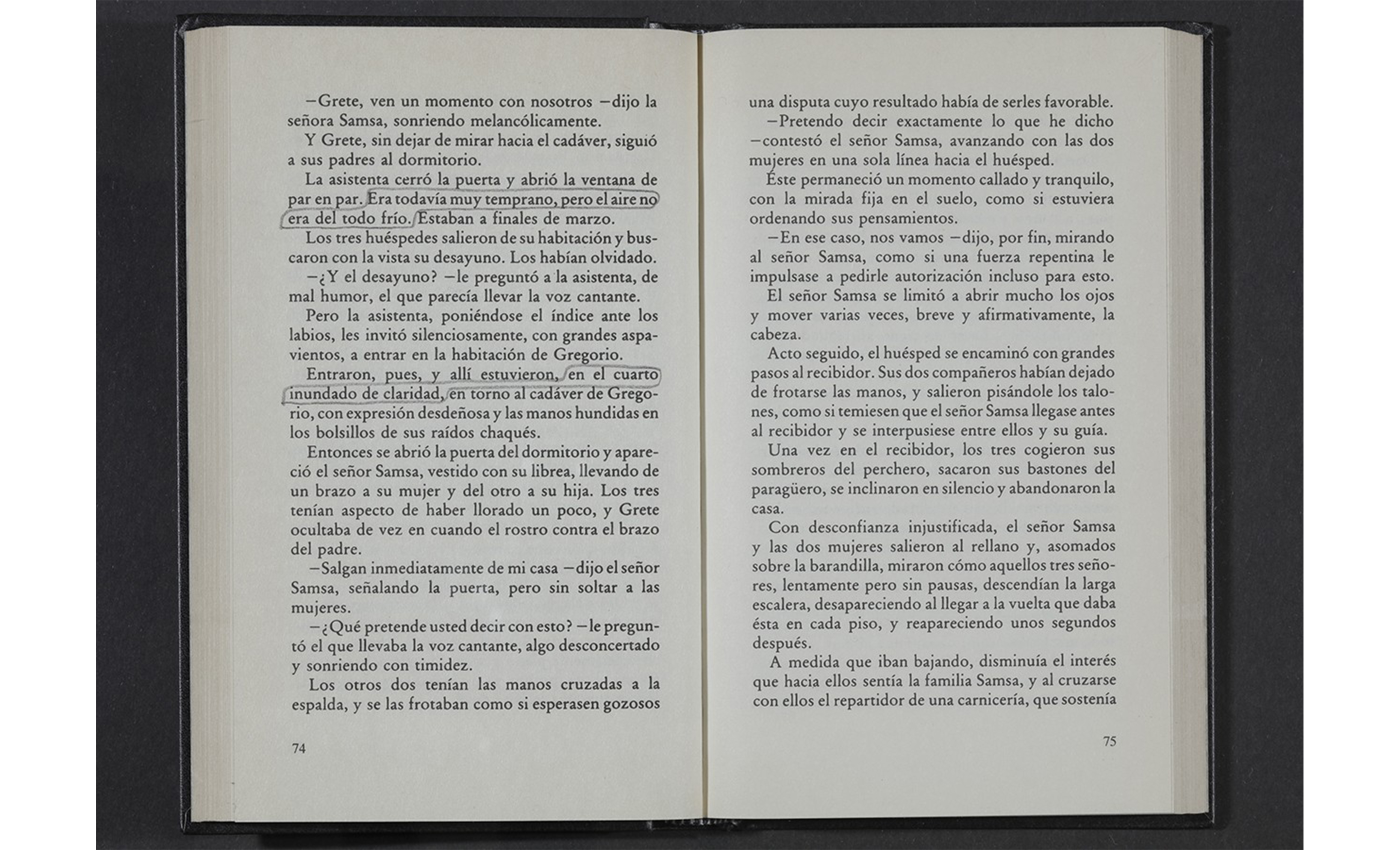 Paisajes literarios (La transformación, Franz Kafka), libro, 2015 : Francisco Ugarte