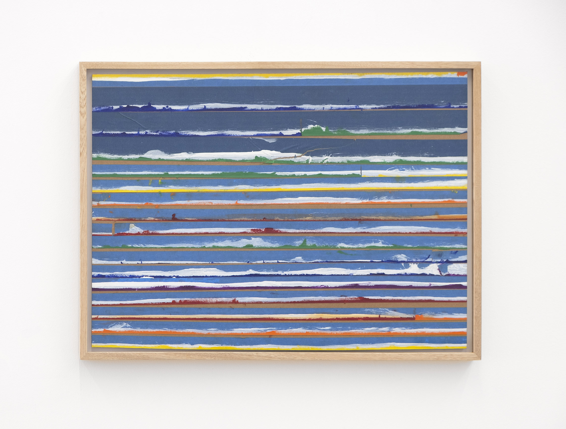 Paisaje azul 1 - 40, 2020 : Francisco Ugarte