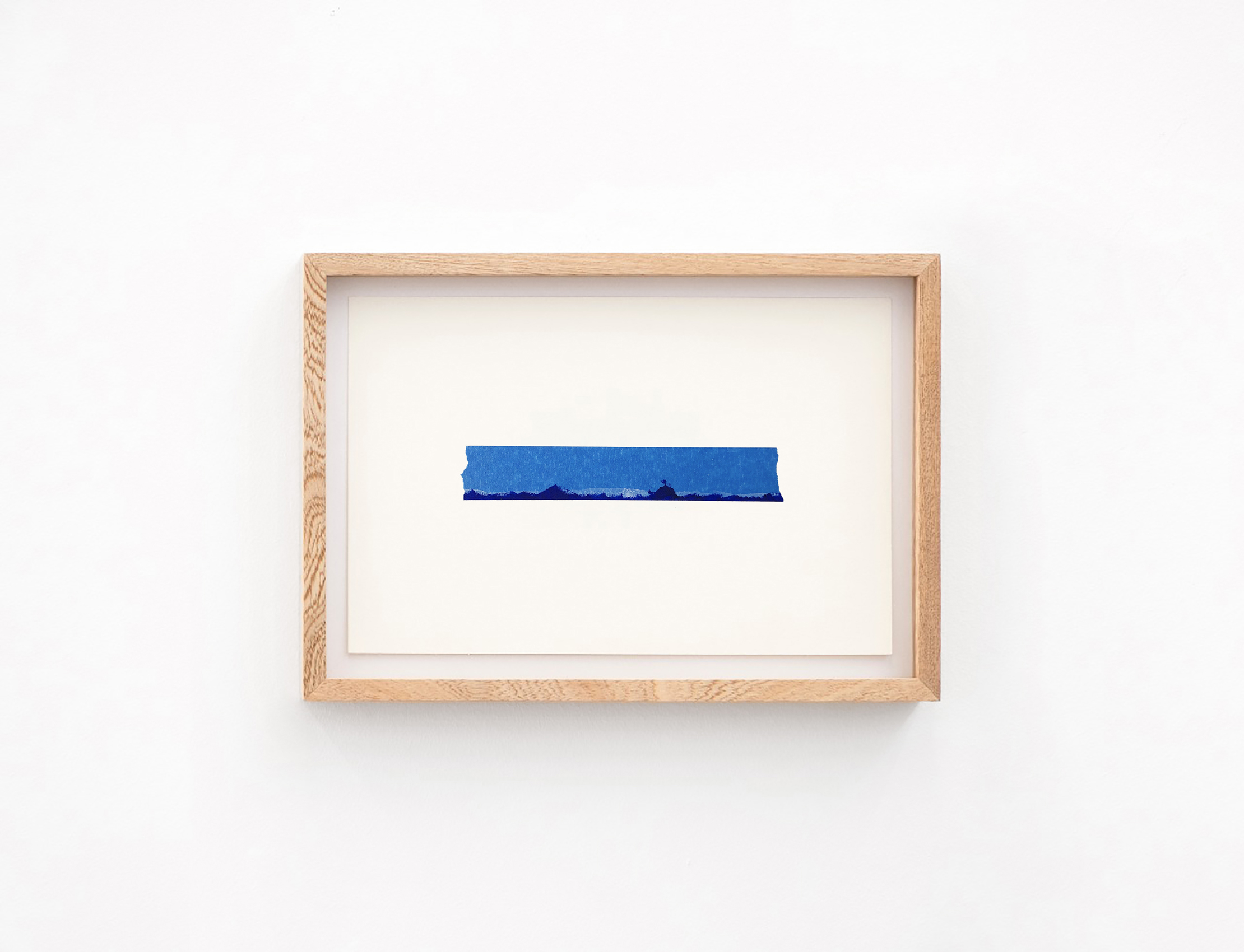 Paisaje azul 1 - 40, 2020 : Francisco Ugarte