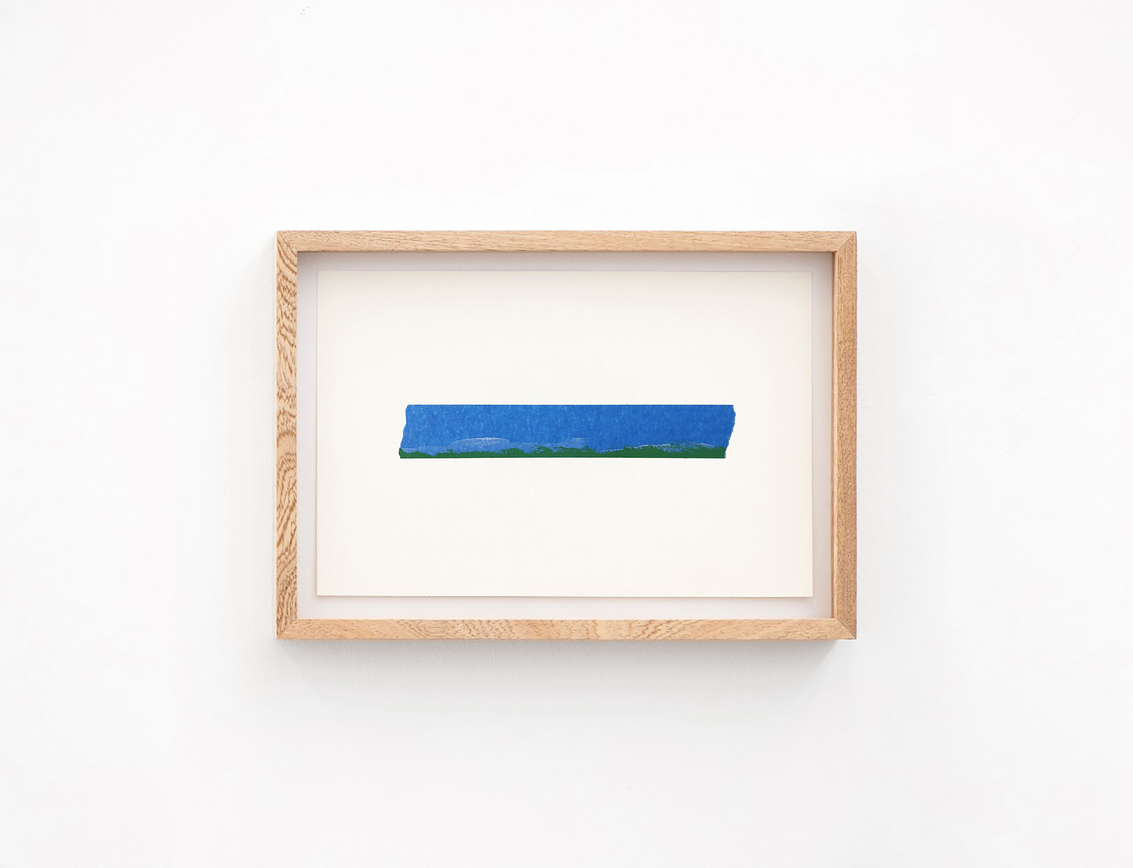 Paisaje azul 1 - 40, 2020 : Francisco Ugarte