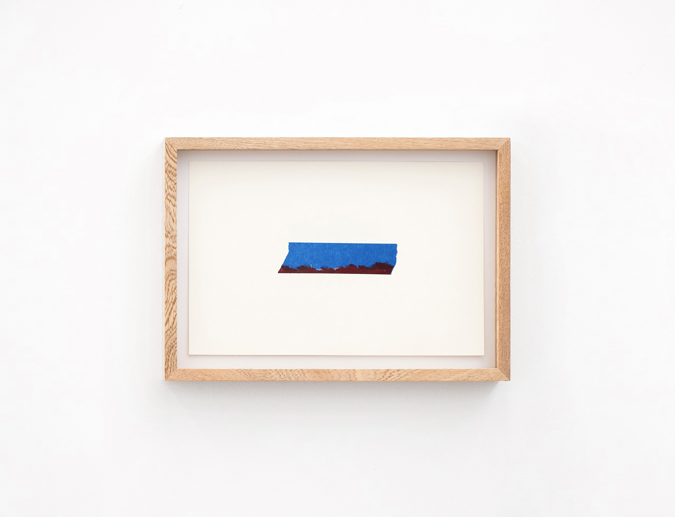 Paisaje azul 1 - 40, 2020 : Francisco Ugarte