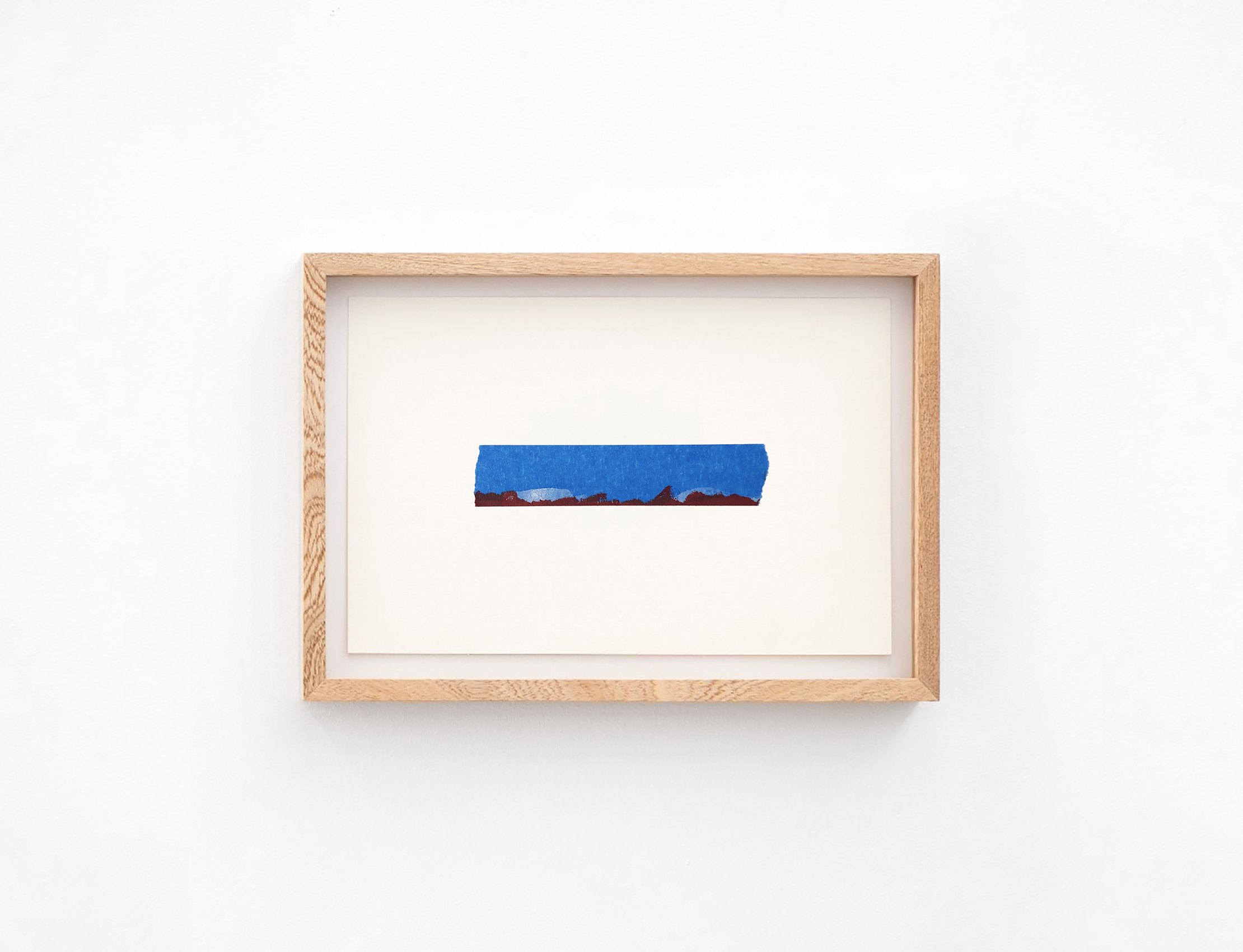 Paisaje azul 1 - 40, 2020 : Francisco Ugarte