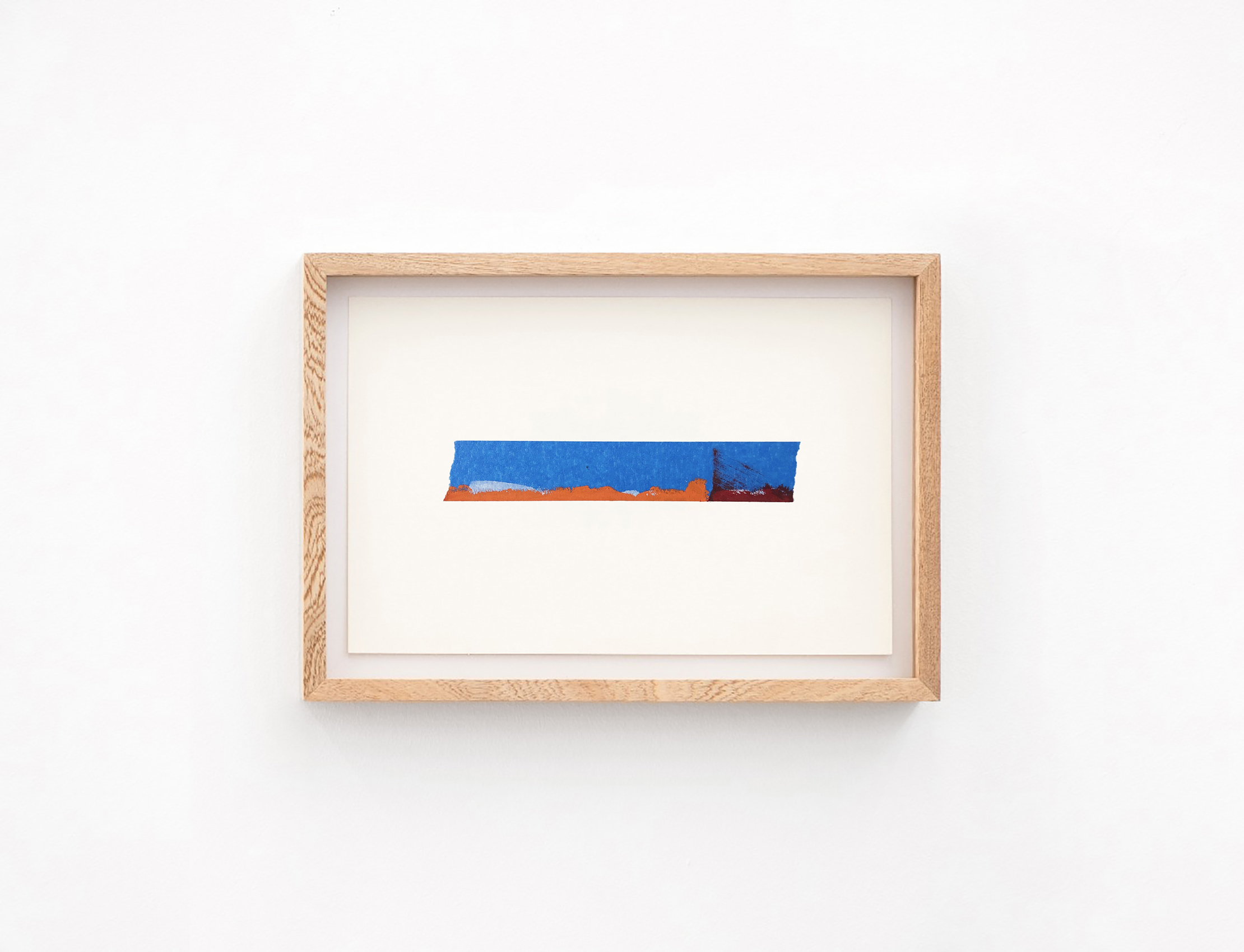 Paisaje azul 1 - 40, 2020 : Francisco Ugarte