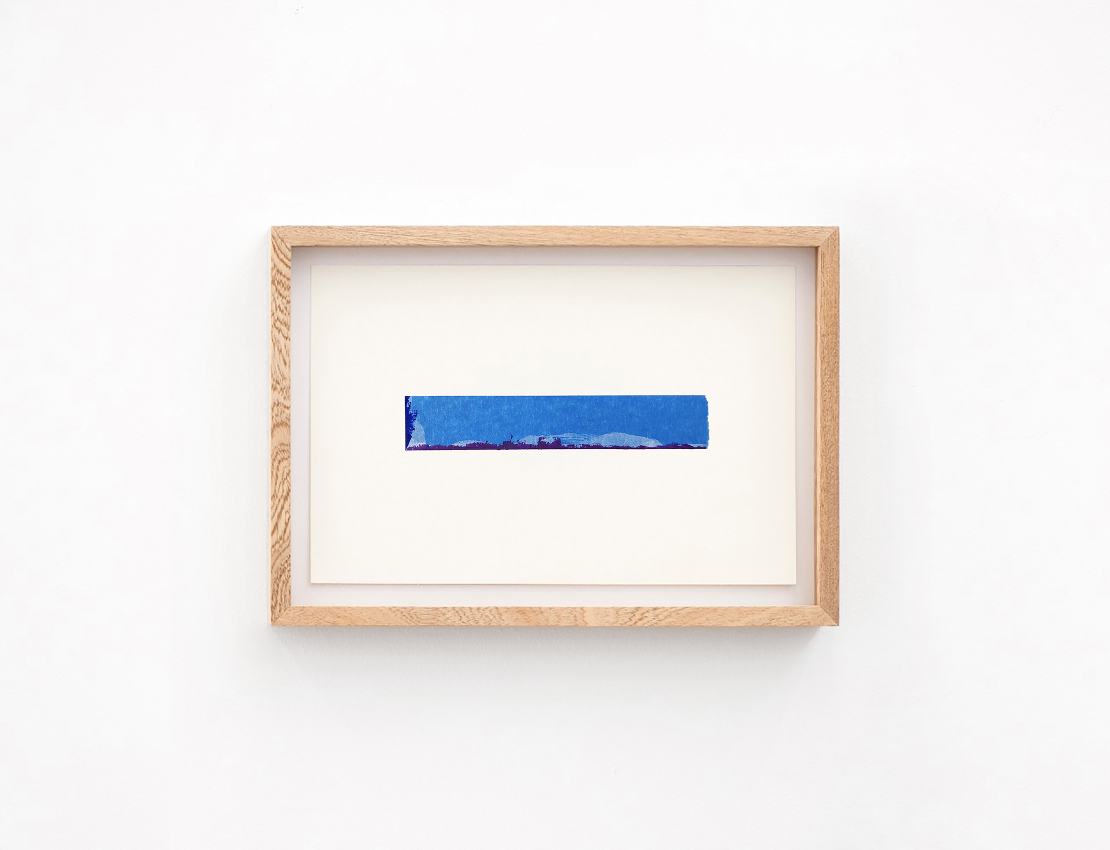 Paisaje azul 1 - 40, 2020 : Francisco Ugarte