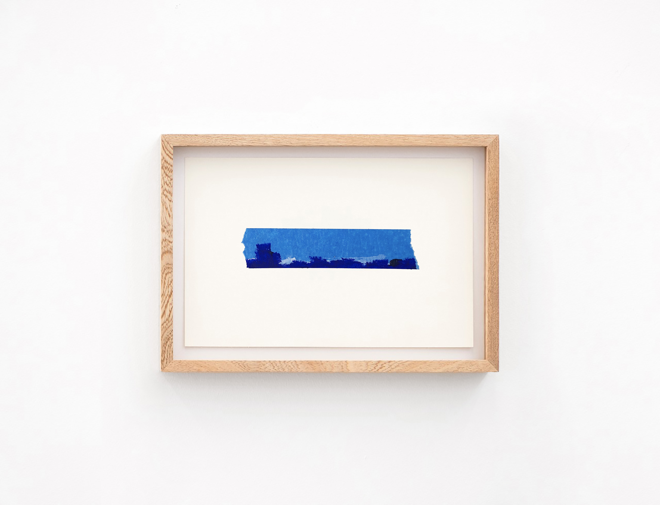 Paisaje azul 1 - 40, 2020 : Francisco Ugarte