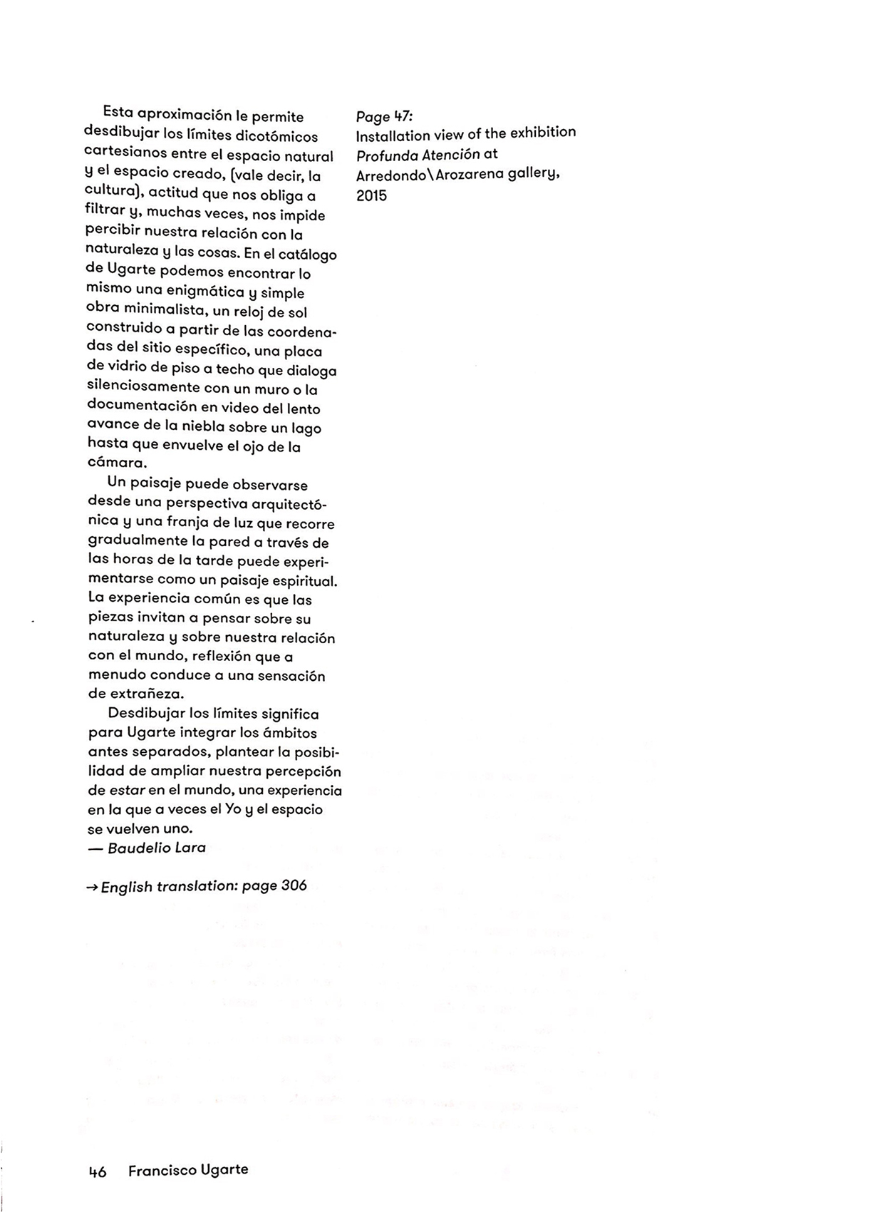 PRŌTOCOLLUM : Francisco Ugarte